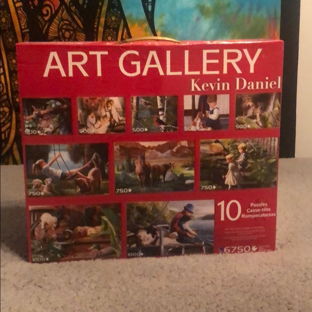 ART GALLERY box of puzzles
